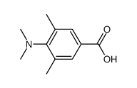 4-dimethylamino-3,5-dimethyl-benzoic acid Structure