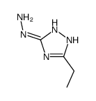 (5-ethyl-1H-1,2,4-triazol-3-yl)hydrazine Structure