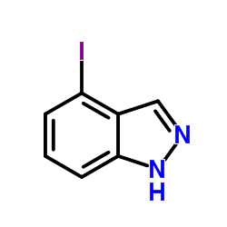 4-Iodo-1H-indazole Structure