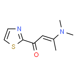 3-(DIMETHYLAMINO)-1-(1,3-THIAZOL-2-YL)-2-BUTEN-1-ONE结构式