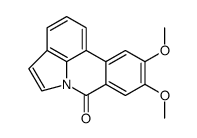 9,10-dimethoxypyrrolo[3,2,1-de]phenanthridin-7-one Structure