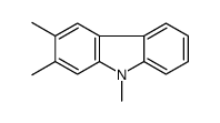 2,3,9-trimethylcarbazole Structure