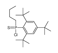butyl-chloro-sulfanylidene-(2,4,6-tritert-butylphenyl)-λ5-phosphane Structure