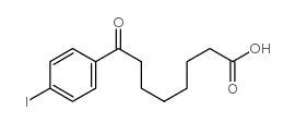 8-(4-IODOPHENYL)-8-OCTANOIC ACID结构式