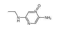 N5-ethyl-1-oxy-pyrazine-2,5-diamine结构式