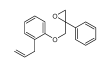 2-phenyl-2-[(2-prop-2-enylphenoxy)methyl]oxirane Structure