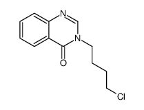 3-(4-chlorobutyl)quinazolin-4-one Structure