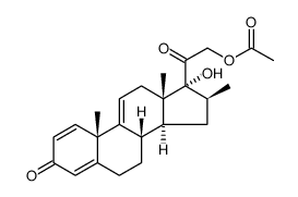 17,21-dihydroxy-16beta-methylpregna-1,4,9(11)-triene-3,20-dione 21-acetate picture