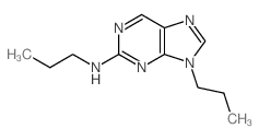 N,9-dipropylpurin-2-amine Structure