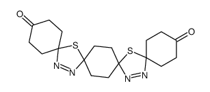 7,12-dithia-19,20,23,24-tetraazatetraspiro[5.1.2.1.513.211.28.26]tetracosa-19,23-diene-3,16-dione Structure