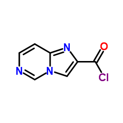 Imidazo[1,2-c]pyrimidine-2-carbonyl chloride结构式