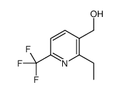 [2-ethyl-6-(trifluoromethyl)pyridin-3-yl]methanol Structure