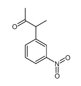 3-(3-nitrophenyl)butan-2-one结构式