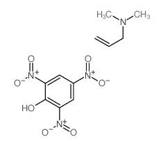 N,N-dimethylprop-2-en-1-amine; 2,4,6-trinitrophenol Structure