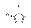 2-fluoro-1-oxido-2H-imidazol-1-ium结构式