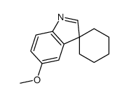 5'-methoxyspiro[cyclohexane-1,3'-indole] Structure