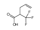 2-(trifluoromethyl)pent-4-enoic acid Structure