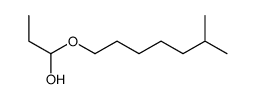 1-(6-methylheptoxy)propan-1-ol Structure