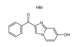 (7-hydroxyimidazo[1,2-a]pyridin-2-yl) (phenyl)methanone hydrobromide结构式