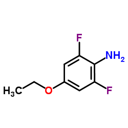 4-Ethoxy-2,6-difluoroaniline structure