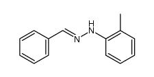 benzaldehyde o-tolylhydrazone结构式