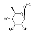 .beta.-D-Gulopyranose, 3-amino-1,6-anhydro-3-deoxy-, hydrochloride picture