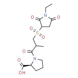 captopril N-ethylmaleimide sulfone结构式