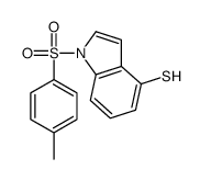 1-(4-methylphenyl)sulfonylindole-4-thiol结构式
