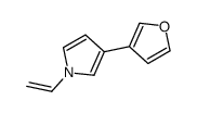 1-ethenyl-3-(furan-3-yl)pyrrole Structure