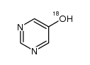 (18)O-5-hydroxypyrimidine Structure