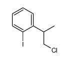 1-(1-chloropropan-2-yl)-2-iodobenzene结构式