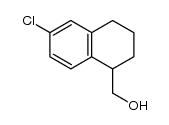 6-chloro-1,2,3,4-tetrahydro-1-naphthalenemethanol结构式