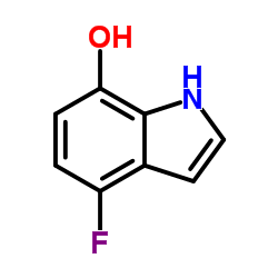 4-Fluoro-1H-indol-7-ol Structure