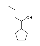1-cyclopentyl-1-butanol结构式
