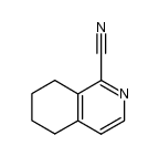 1-cyano-5,6,7,8-tetrahydroisoquinoline结构式
