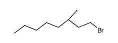 (R)(S)-1-bromo-3-methyloctane Structure