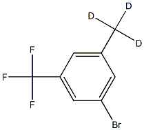 3-Trifluoromethyl-5-(methyl-d3)-bromobenzene图片