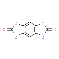 2H-Imidazo[4,5-f]benzoxazole-2,6(3H)-dione,5,7-dihydro-(6CI) structure