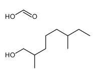 2,6-dimethyloctan-1-ol,formic acid Structure