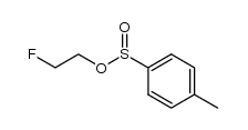 2-fluoroethyl 4-toluenesulfinate Structure