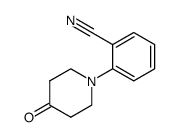 2-(4-oxopiperidin-1-yl)benzonitrile Structure