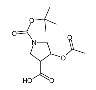 1-Boc-4-(Methoxycarbonyl)pyrrolidine-3-carboxylic acid picture