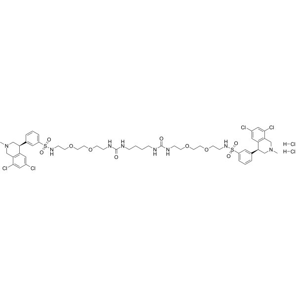 Tenapanor hydrochloride structure