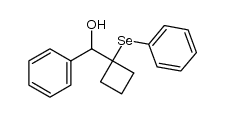 phenyl-[(1-phenylseleno)cyclobutyl]-methanol Structure