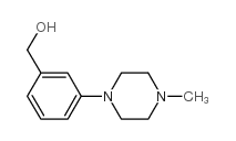 [3-(4-Methyl-1-Piperazinyl)Phenyl]Methanol Structure