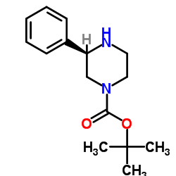 R-4-Boc-2-phenylpiperazine Structure