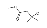 methyl 2-methyloxiranylacetate Structure