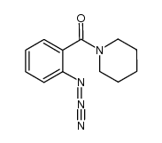 (2-azidophenyl)(piperidin-1-yl)methanone Structure
