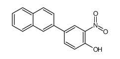 4-naphthalen-2-yl-2-nitrophenol结构式
