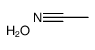 acetonitrile,hydrate结构式